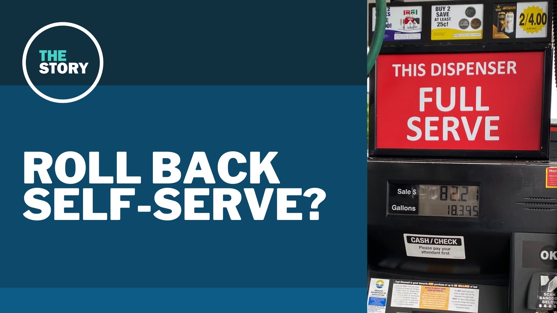 Oregon was one of two states that banned self-serve gas until the legislature changed the policy earlier this year. UFCW Local 555 wants to undo that decision.